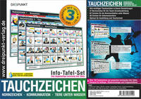Vorderes Coverbild Info-Tafel-Set Tauchzeichen