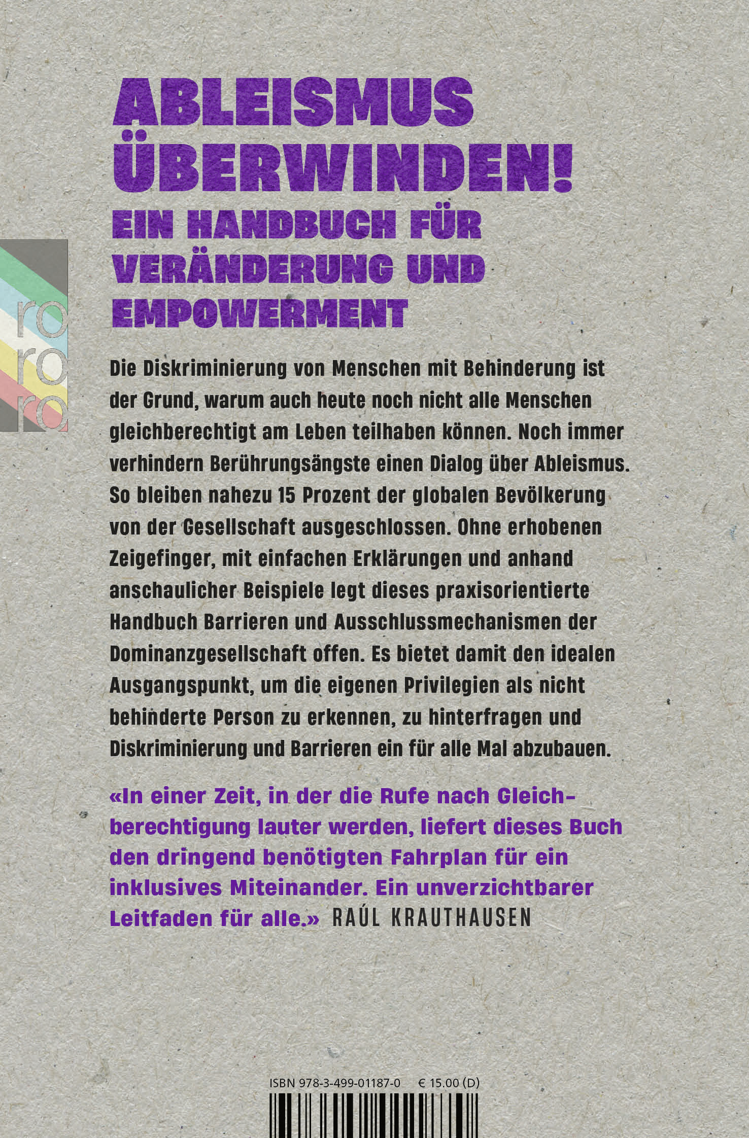 Rückseitencover Stoppt Ableismus!