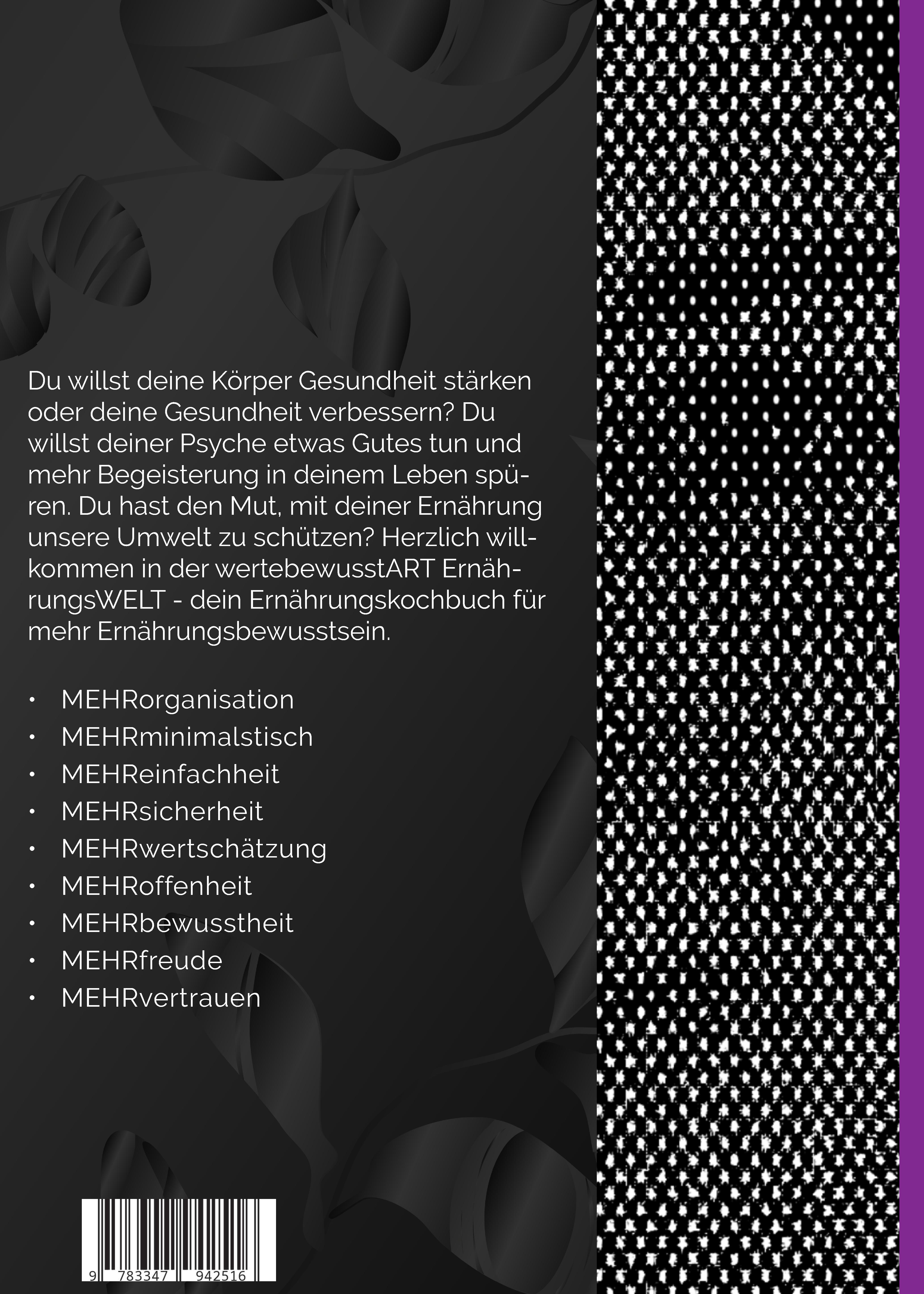 Rückseitencover wertebewusstART® Ernährungsplan