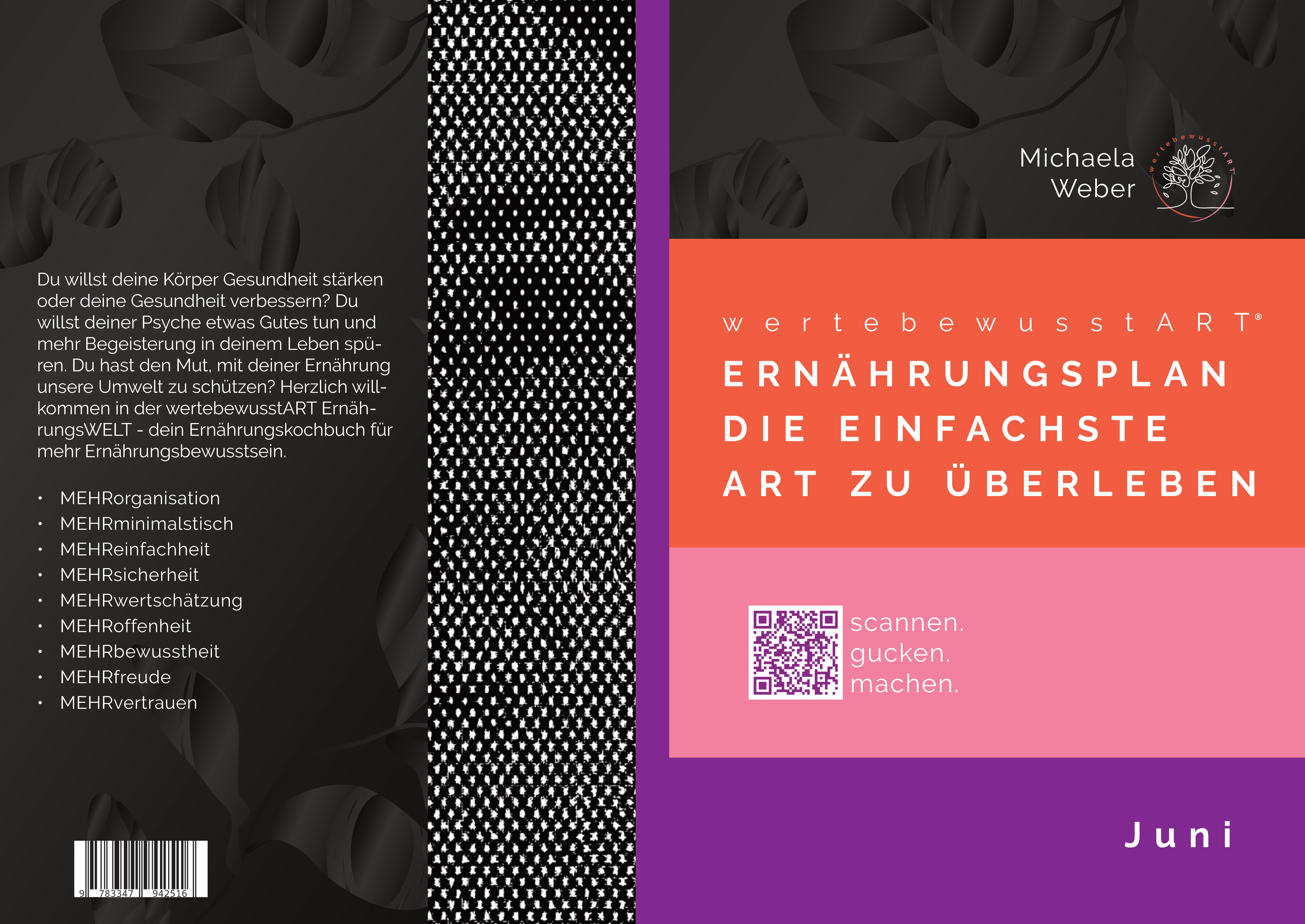 Gesamtes Coverbild wertebewusstART® Ernährungsplan