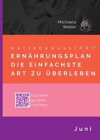 Vorderes Coverbild wertebewusstART® Ernährungsplan