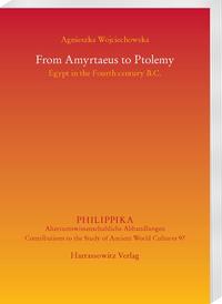 Vorderes Coverbild From Amyrtaeus to Ptolemy