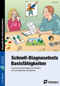 Vorderes Coverbild Schnell-Diagnosetests: Basisfähigkeiten 1-2 Klasse