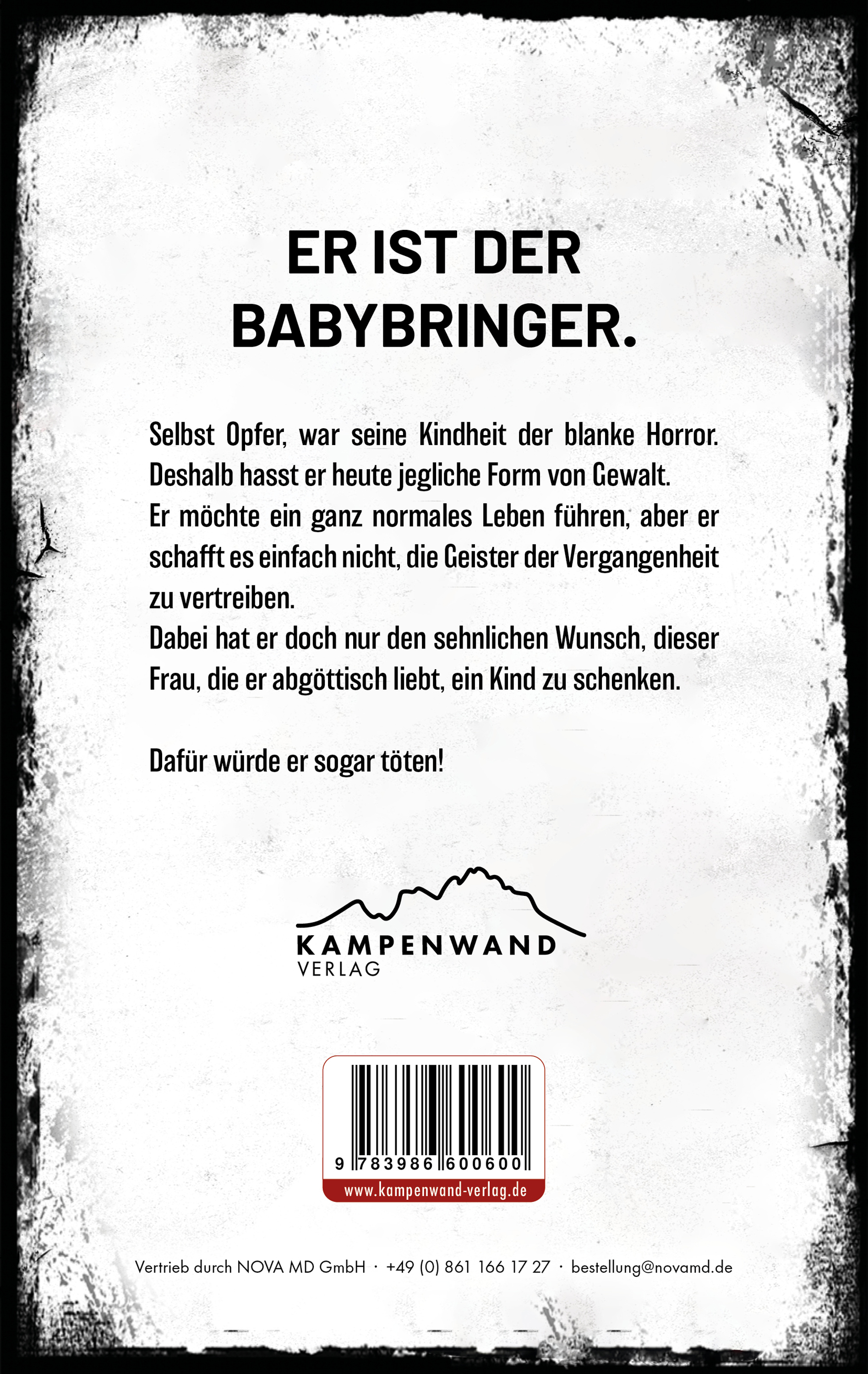 Rückseitencover Kinderwunsch eines Mörders