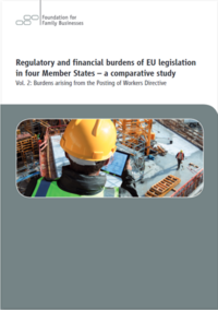 Vorderes Coverbild Regulatory and financial burdens of EU legislation in four Member States - a comparitive study