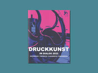 Vorderes Coverbild Druckkunst im Dialog 2022
