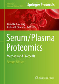 Vorderes Coverbild Serum/Plasma Proteomics