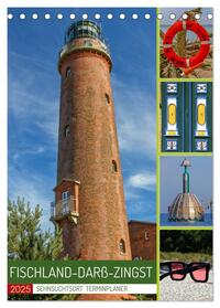 Vorderes Coverbild Sehnsuchtsort Fischland-Darß-Zingst (Tischkalender 2025 DIN A5 hoch), CALVENDO Monatskalender