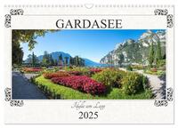 Vorderes Coverbild Gardasee - Idylle am Lago 2025 (Wandkalender 2025 DIN A3 quer), CALVENDO Monatskalender