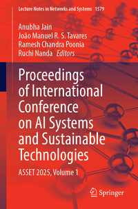 Vorderes Coverbild Proceedings of International Conference on AI Systems and Sustainable Technologies