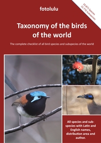Vorderes Coverbild Taxonomy of the birds of the world