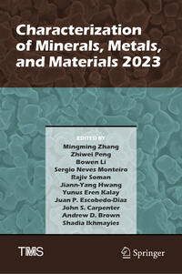 Vorderes Coverbild Characterization of Minerals, Metals, and Materials 2023