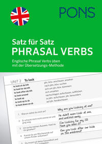 Vorderes Coverbild PONS Satz für Satz Phrasal Verbs Englisch