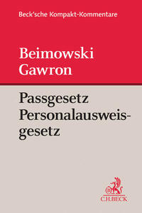 Vorderes Coverbild Passgesetz, Personalausweisgesetz
