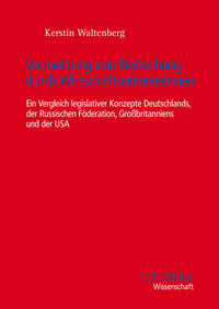 Vorderes Coverbild Vermeidung von Bestechung durch Wirtschaftsunternehmen