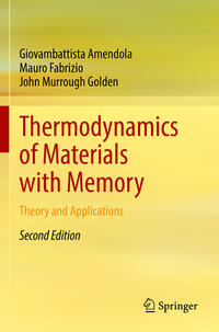 Vorderes Coverbild Thermodynamics of Materials with Memory