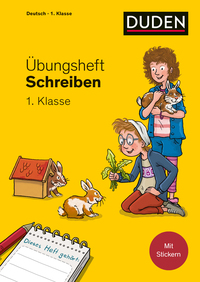 Vorderes Coverbild Übungsheft - Schreiben 1. Klasse
