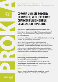 Vorderes Coverbild Corona und die Folgen: Gewinner, Verlierer und Chancen für eine neue Gesellschaftspolitik