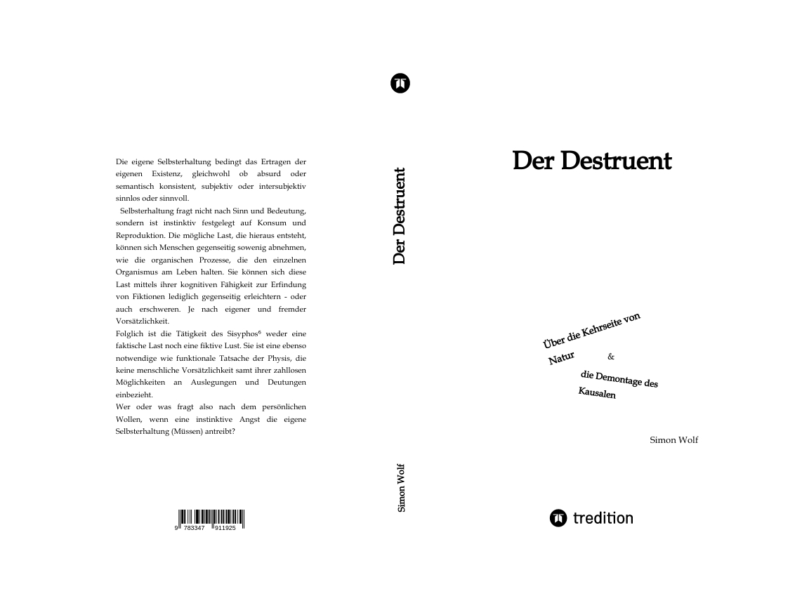 Gesamtes Coverbild DER DESTRUENT