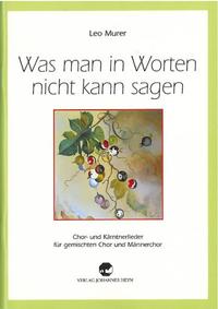 Vorderes Coverbild Was man in Worten nicht kann sagen