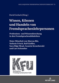 Vorderes Coverbild Wissen, Können und Handeln von Fremdsprachenlehrpersonen