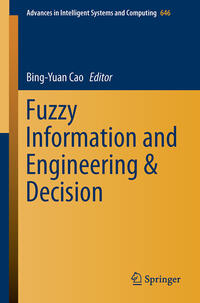 Vorderes Coverbild Fuzzy Information and Engineering and Decision