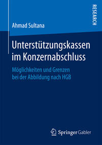 Vorderes Coverbild Unterstützungskassen im Konzernabschluss
