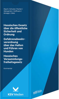 Vorderes Coverbild Hessisches Gesetz über die öffentliche Sicherheit und Ordnung (HSOG) / Gefahrenabwehrverordnung über das Halten und Führen von Hunden (HundeVO) / Hessisches Versammlungsfreiheitsgesetz (HVersFG)