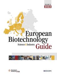 Vorderes Coverbild 13th European Biotechnology Science & Industry Guide 2023