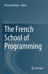 Vorderes Coverbild The French School of Programming