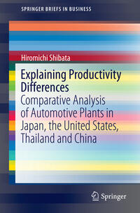 Vorderes Coverbild Explaining Productivity Differences