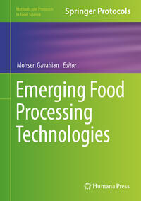 Vorderes Coverbild Emerging Food Processing Technologies