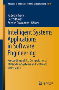 Vorderes Coverbild Intelligent Systems Applications in Software Engineering