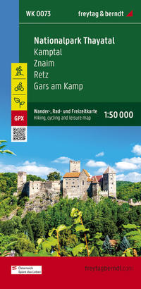 Vorderes Coverbild Nationalpark Thayatal, Wander-, Rad- und Freizeitkarte 1:50.000, freytag & berndt, WK 0073