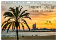 Vorderes Coverbild Barcelona - Stadt der Kunstwerke und Architektur (Wandkalender 2025 DIN A4 quer), CALVENDO Monatskalender