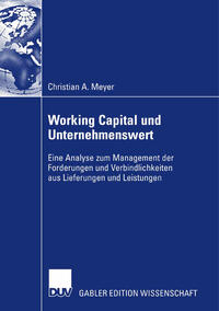 Vorderes Coverbild Working Capital und Unternehmenswert
