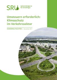 Vorderes Coverbild Umsteuern erforderlich: Klimaschutz im Verkehrssektor