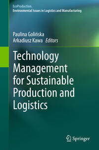 Vorderes Coverbild Technology Management for Sustainable Production and Logistics