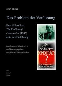 Vorderes Coverbild Das Problem der Verfassung