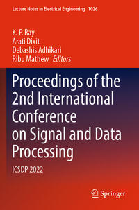 Vorderes Coverbild Proceedings of the 2nd International Conference on Signal and Data Processing
