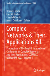 Vorderes Coverbild Complex Networks & Their Applications XII