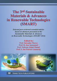 Vorderes Coverbild The 3rd Sustainable Materials & Advances in Renewable Technologies (SMART)