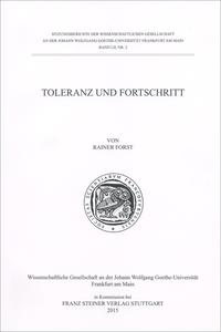 Vorderes Coverbild Toleranz und Fortschritt
