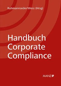 Vorderes Coverbild Handbuch Corporate Compliance