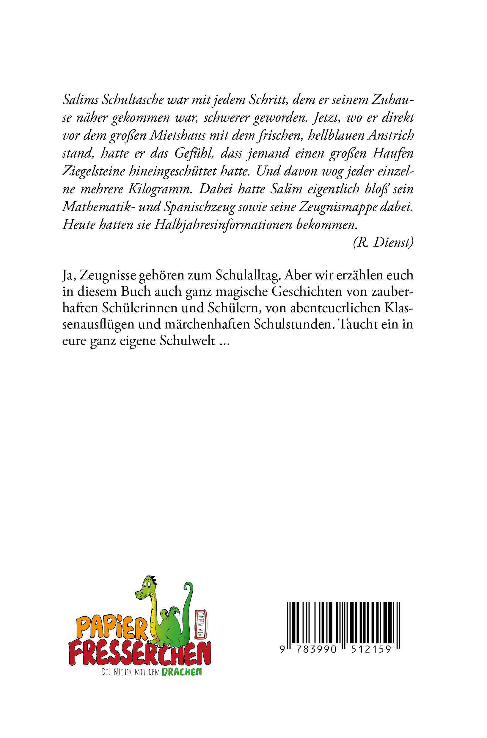 Rückseitencover Schulgeschichten 2.0