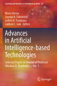 Vorderes Coverbild Advances in Artificial Intelligence-based Technologies