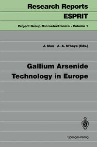 Vorderes Coverbild Gallium Arsenide Technology in Europe