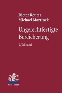 Vorderes Coverbild Ungerechtfertigte Bereicherung