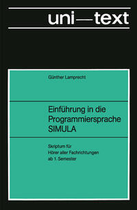 Vorderes Coverbild Einführung in die Programmiersprache SIMULA