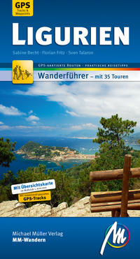 Vorderes Coverbild Ligurien MM-Wandern Wanderführer Michael Müller Verlag